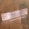 girly glittery rose gold faux foil desk name plate r d9pgi 1000 - Custom Desk Name Plates Shop