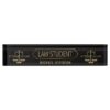 law student black and gold scales desk name plate r4272c567d87b49e2bc3a9ebee79bd25b incka 8byvr 1000 - Custom Desk Name Plates Shop