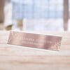 modern professional rose gold sparkle glitter desk name plate r 8iln37 1000 - Custom Desk Name Plates Shop