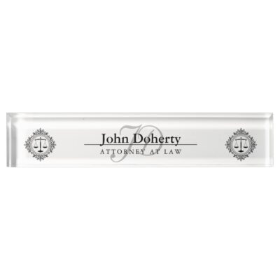 personalizable attorney at law desk name plate rc63f8aa0a0f241a3b71ab3f19ec4b26d incka 8byvr 1000 - Custom Desk Name Plates Shop