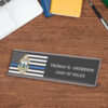 police department custom logo law enforcement desk name plate r n4wyh 1000 - Custom Desk Name Plates Shop