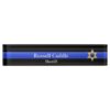 thin blue line chief sheriff star badge nameplate rb4550e67d12145ecb2f5fb7065518199 incka 8byvr 1000 - Custom Desk Name Plates Shop