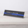 thin blue line minimal personalized police desk name plate rceb1b6b7eaf64bc6a93d6c1df74c09fd bfef9 1000 - Custom Desk Name Plates Shop
